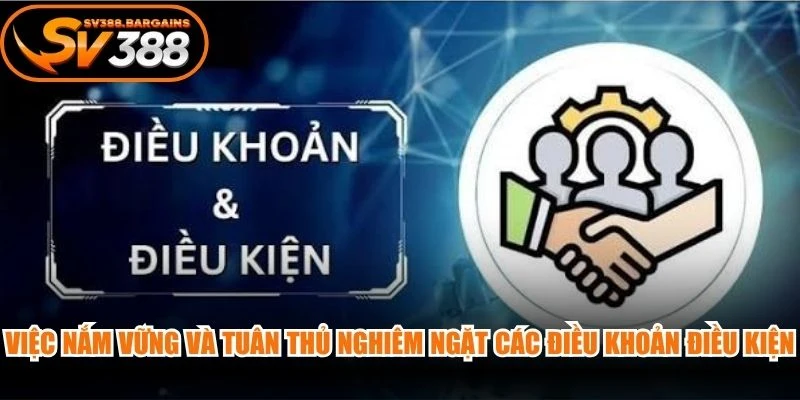 Việc nắm vững và tuân thủ nghiêm ngặt các điều khoản điều kiện SV388
