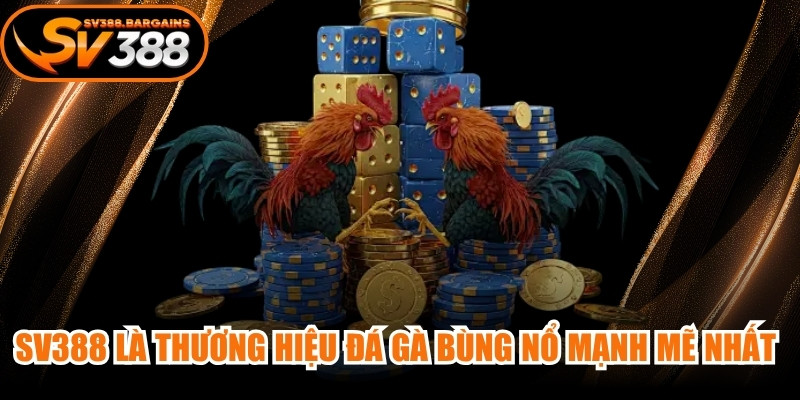 SV388 là thương hiệu đá gà bùng nổ mạnh mẽ nhất tại Việt Nam